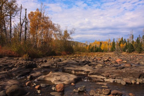 Fall along the Temperance River